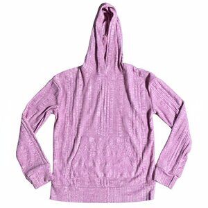 Freely Girls' Pullover Hoodie Lightweight Red Violet NEW